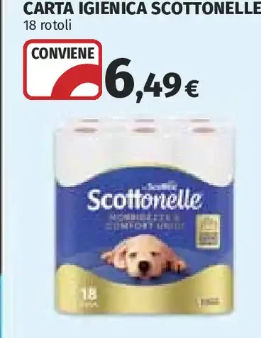 Carta igienica Scottonelle