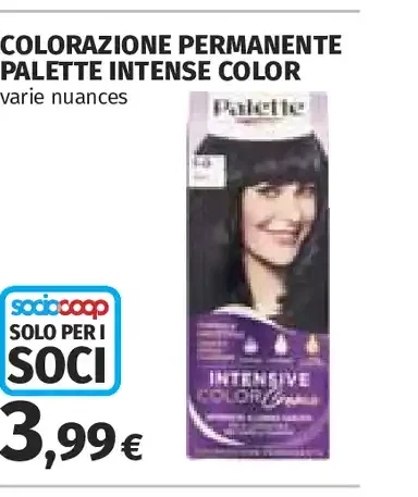 Colorazione permanente Palette Intense Color