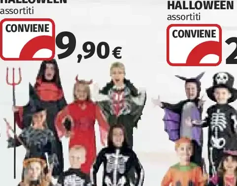 Costumi promo bambini Halloween