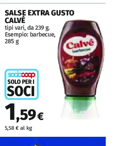 Salse Extra Gusto Calvé