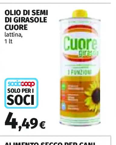 Olio di semi di girasole Cuore