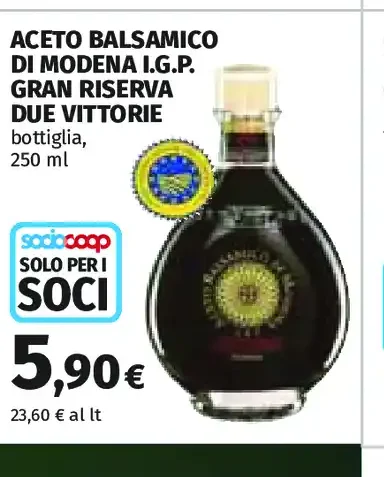 Aceto balsamico di Modena I.G.P. Due Vittorie