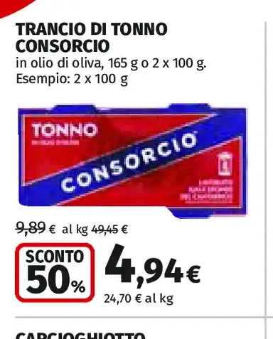 Trancio di tonno Consorcio