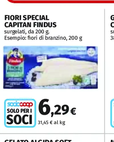 Fiori special Captain Findus