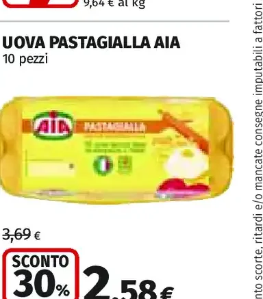 Uova Pastagialla Aia