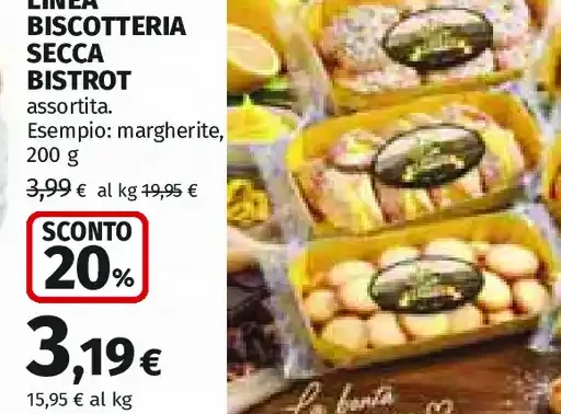 Linea biscotteria secca Bistrot