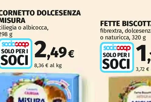 Cornetto Dolcesenza Misura