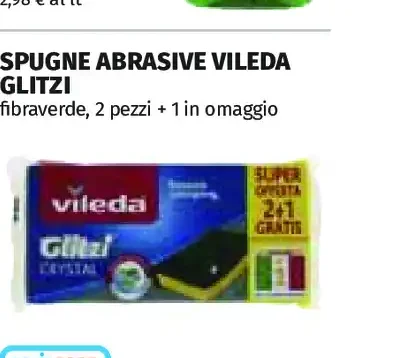 Spugne abrasive Vileda Glitzi