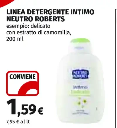 Detergente intimo neutro Roberts