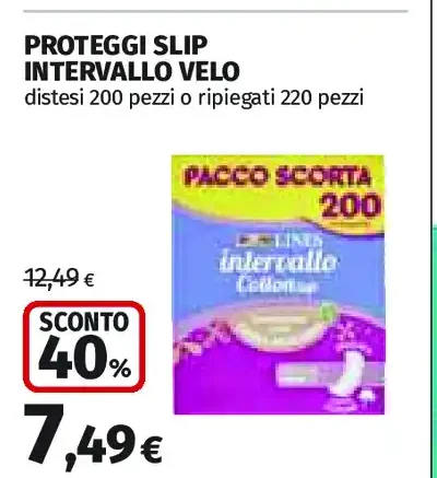 Proteggi slip Intervallo Velo