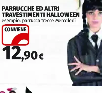 Parrucche e altri travestimenti Halloween