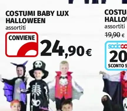 Costumi baby lux Halloween