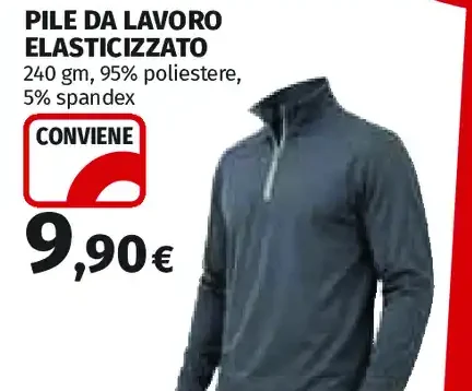 Pile da lavoro elasticizzato