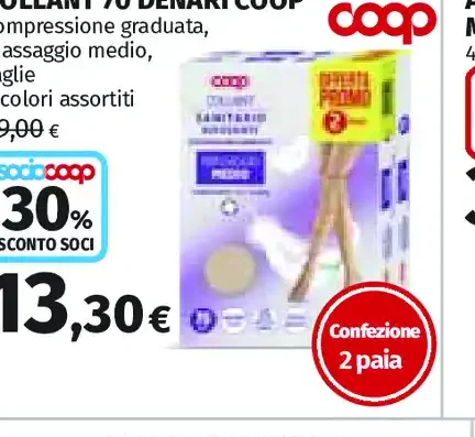 Collant 70 denari Coop