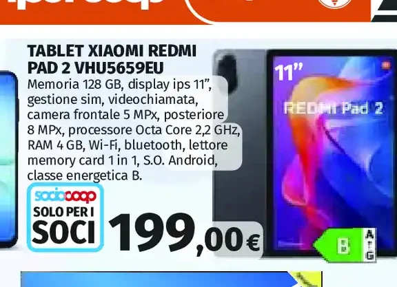 Tablet Xiaomi Redmi Pad 2 VHU5659EU