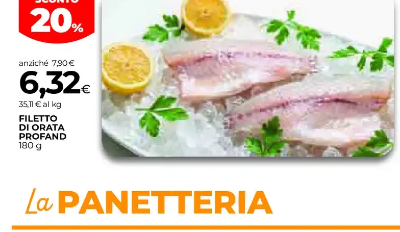 Filetto di orata Profand