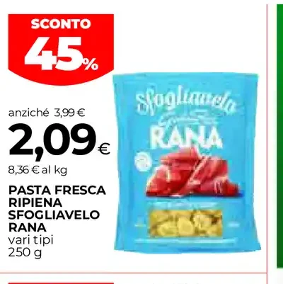 Pasta fresca sfogliavelo Rana