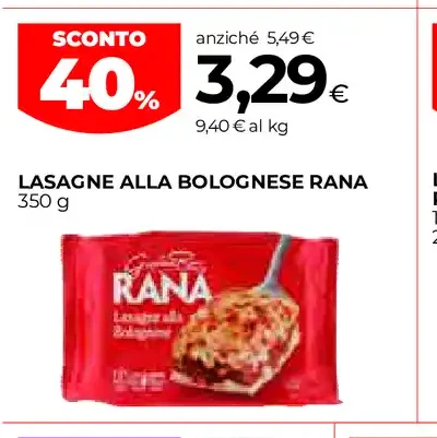 Lasagne alla bolognese Rana