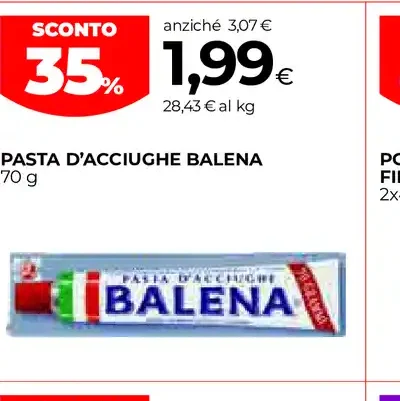 Pasta d'acciughe Balena