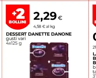Dessert Danette Danone