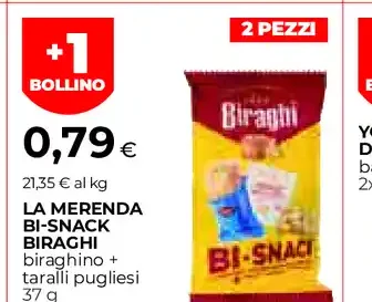 La Merenda Bi-Snack Biraghi