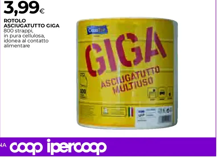 Rotolo asciugatutto Giga