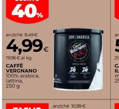 Caffè Vergnano 100% arabica