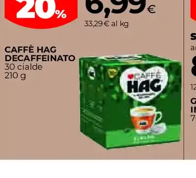 Caffè Hag decaffeinato