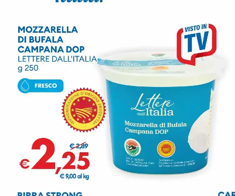 Mozzarella di bufala campana DOP