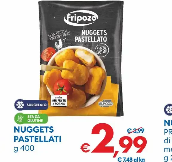Nuggets pastellati