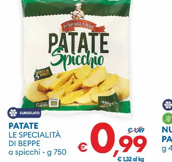 Patate a spicchi