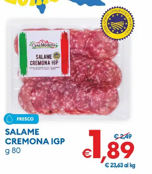 Salame Cremona IGP