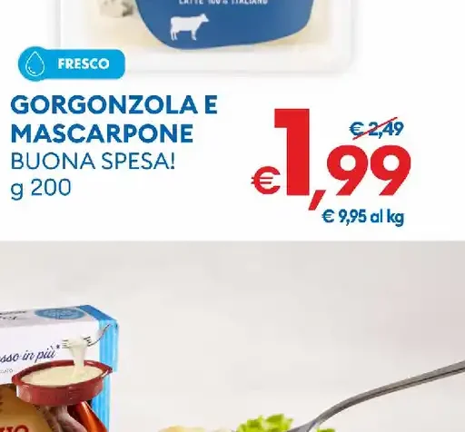 Gorgonzola e mascarpone