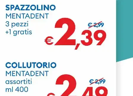 Spazzolino Mentadent