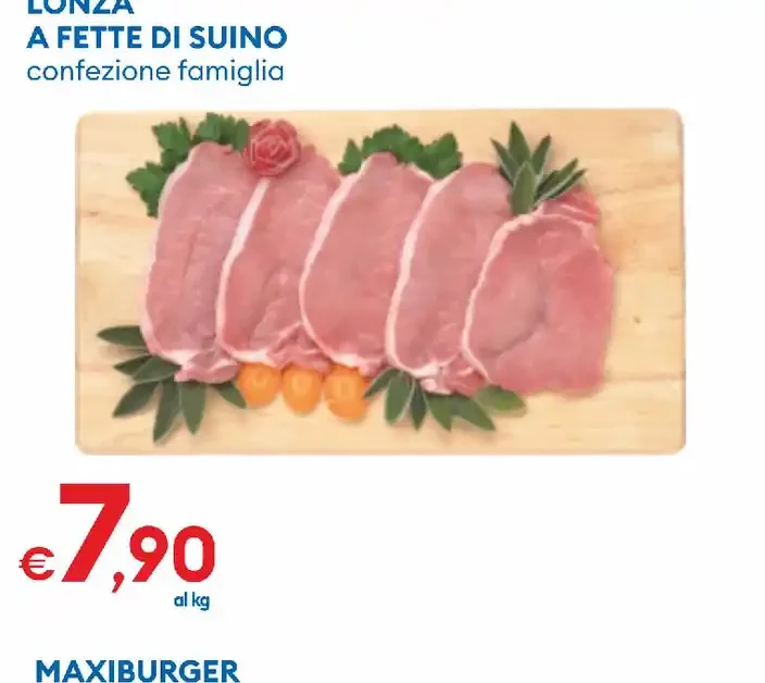Lonza a fette di suino