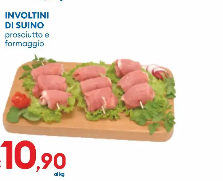 Involtini di suino