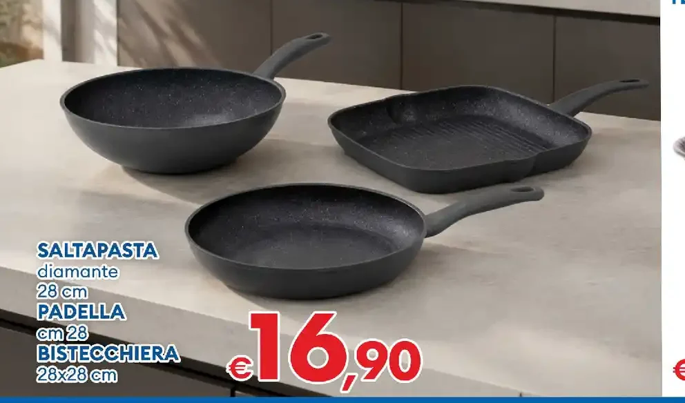 Set saltapasta padella bistecchiera