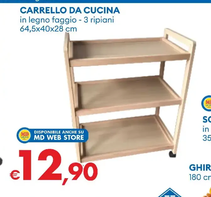 Carrello da cucina