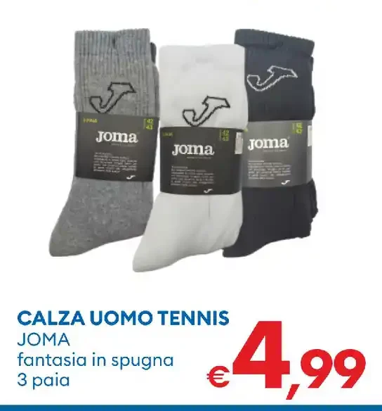 Calza uomo tennis