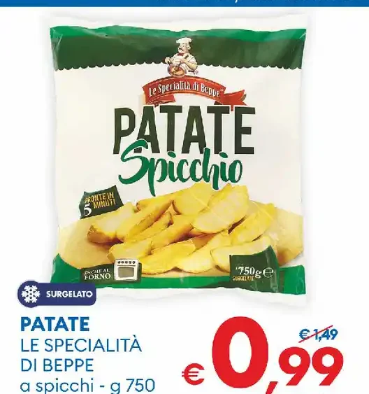 Patate a spicchi