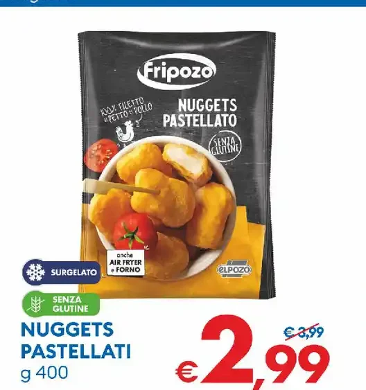 Nuggets pastellati