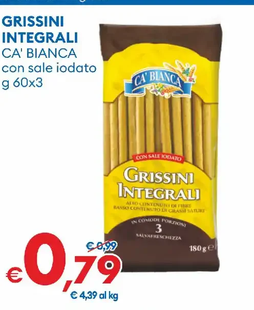 Grissini integrali