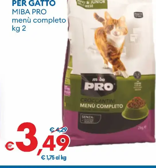 Croccantini per gatto Miba Pro