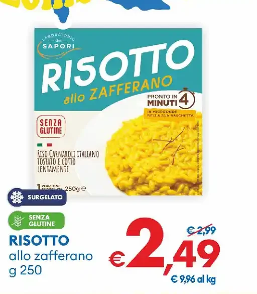 Risotto allo zafferano