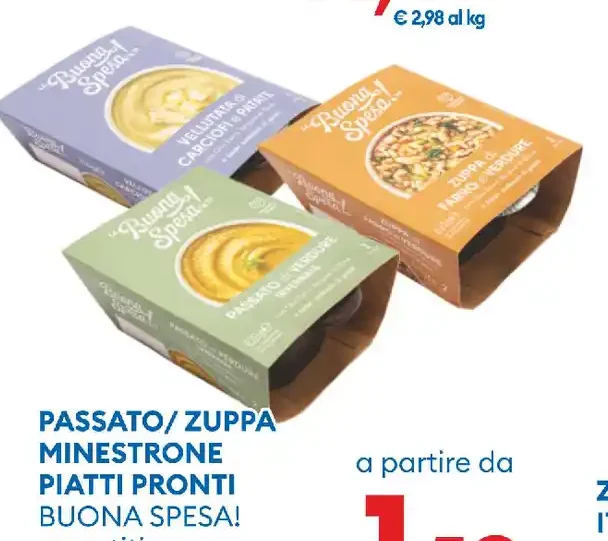 Passato / zuppa / minestrone piatti pronti