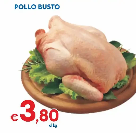 Pollo busto