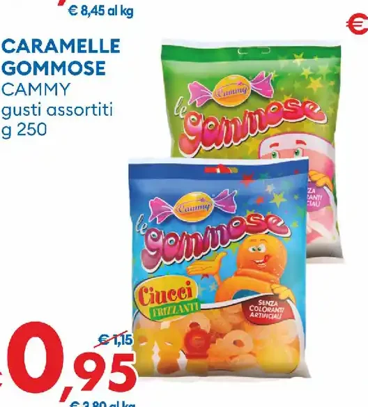 Caramelle gommose assortite
