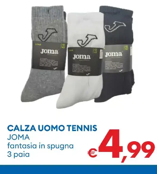 Calza uomo tennis