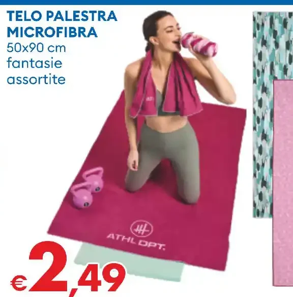 Telo palestra microfibra