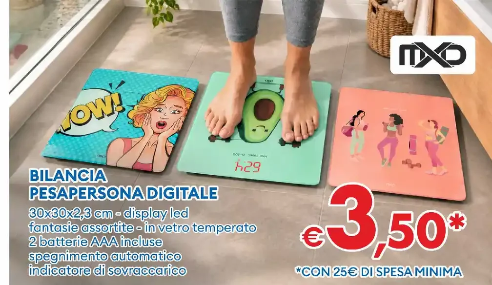 Bilancia pesapersone digitale